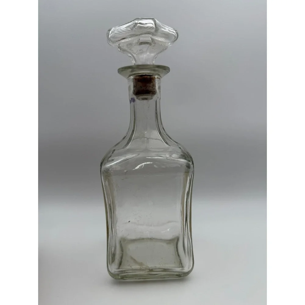 Vintage Old Fitzgerald Collectors Series Glass Decanter Revolutionary Soldier
